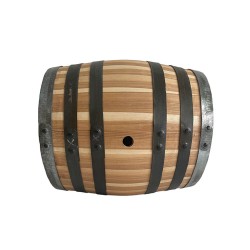Butoi lemn masiv frasin pentru țuică 30 L + Cadou Accesorii-3