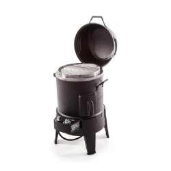 Afumătoare pe gaz cu grill și cuptor Char-Broil-1
