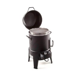 Afumătoare pe gaz cu grill și cuptor Char-Broil-3