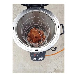 Afumătoare pe gaz cu grill și cuptor Char-Broil-9