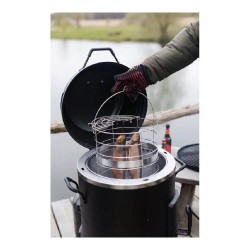Afumătoare pe gaz cu grill și cuptor Char-Broil-12