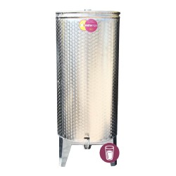 Cisternă inox cu dop Alsace 400 L, depozitare-1