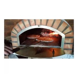 Cuptor pizza pe lemne PortoForno din cărămidă + Cadou Accesorii-13