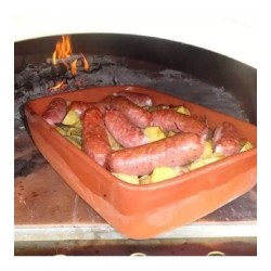 Cuptor pizza pe lemne PortoForno din cărămidă + Cadou Accesorii-19