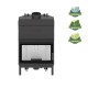 Termoșemineu pe lemne Hitze Albero Aquasystem 16 kW
