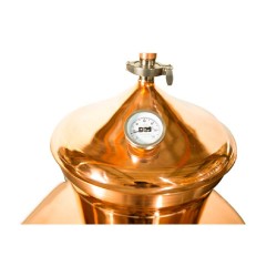 Cazan țuică 60 L Agent, basculant cu amestecător + vas răcire + Cadou Accesorii-8