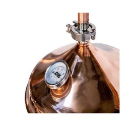 Cazan țuică 100 L President, cu amestecător manual + vas răcire-4