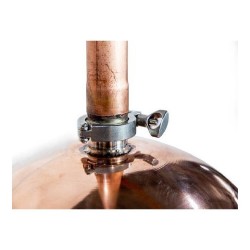 Cazan țuică 120 L President, cu amestecător manual + vas răcire-6