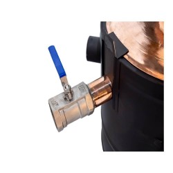 Cazan țuică 120 L President, cu amestecător manual + vas răcire-7