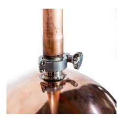 Cazan țuică 160 L President, cu amestecător automat + Vas răcire-5