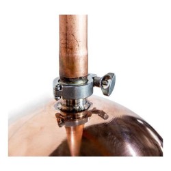 Cazan țuică 200 L President, cu amestecător manual + Vas răcire-3