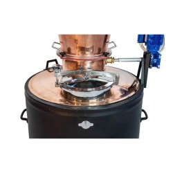 Cazan țuică 200 L President, cu amestecător automat + Vas răcire-4