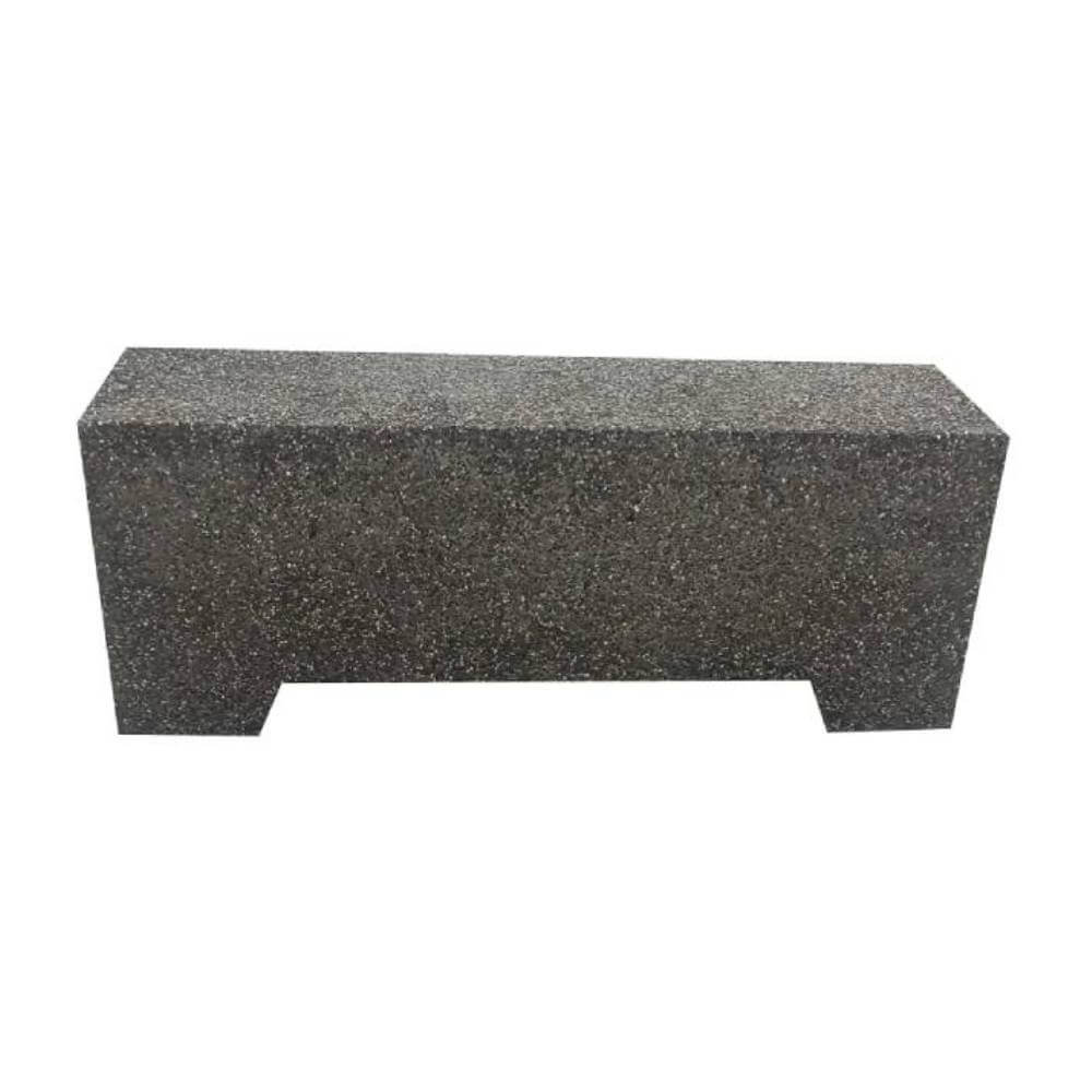 Bancă din beton fără spătar Lapis, model tip N