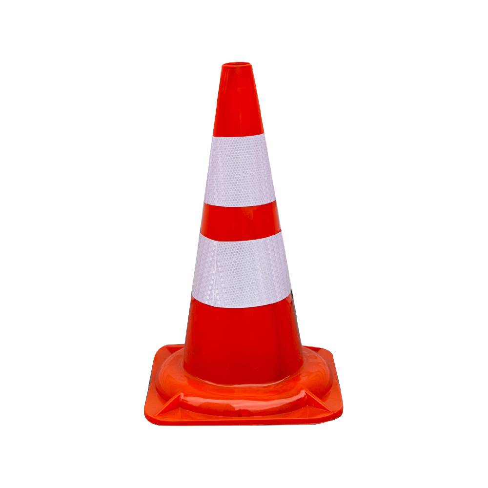 Con semnalizare trafic Lona din PVC, 50 cm