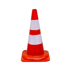 Con semnalizare trafic Lona din PVC, 50 cm-1