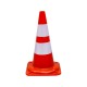 Con semnalizare trafic Lona din PVC, 50 cm