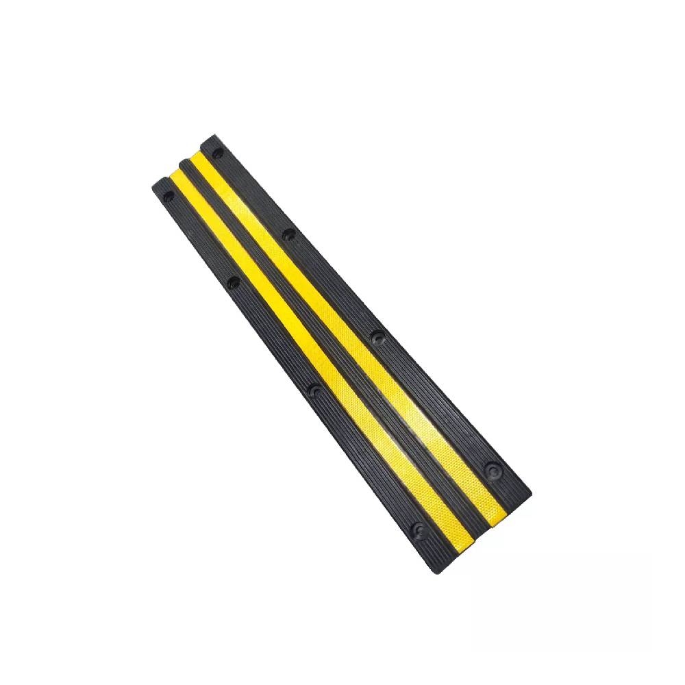 Bandă de protecție din cauciuc pentru perete Benta, 100x25x2 cm
