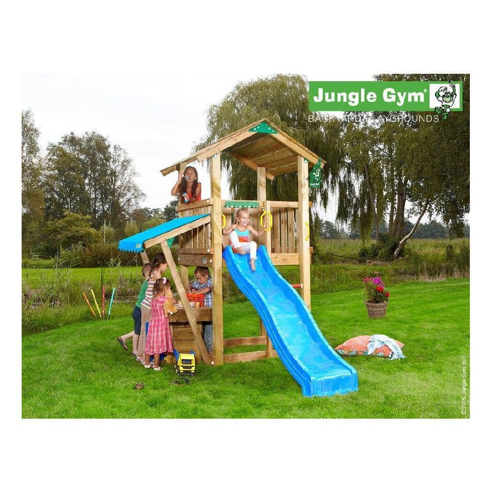 Loc de joacă Jungle Gym - Turn Casa + Modul Minimarket