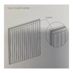 Riflaj lemn compozit - WPC Argos stejar, 270x15,5 cm-9
