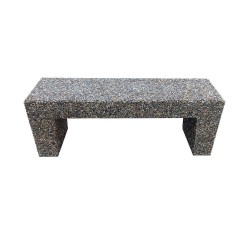 Bancă din beton cu aspect de piatră Lapis-1