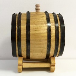 Butoi lemn masiv stejar pentru țuică 2 L-2