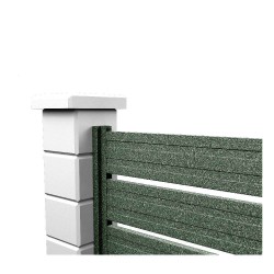Gard metalic orizontal Zebra X140 Rory, 2 m-3