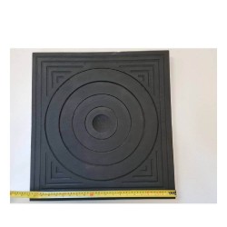 Plită fontă Alvena cu un ochi fără ramă, 53x56 cm-2