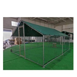 Țarc (coteț) găini profesional Grana din oțel, 3x8 m-2