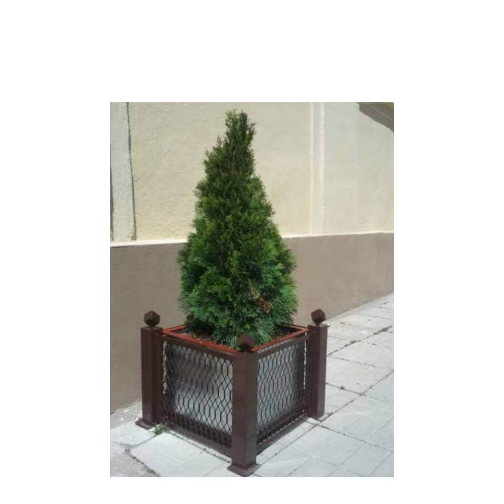 Jardinieră metalică stradală Caren