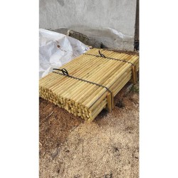 Stâlpi din lemn netratat, grosime 8 cm-4