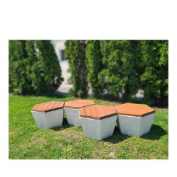 Jardinieră din beton stradală Selina-1
