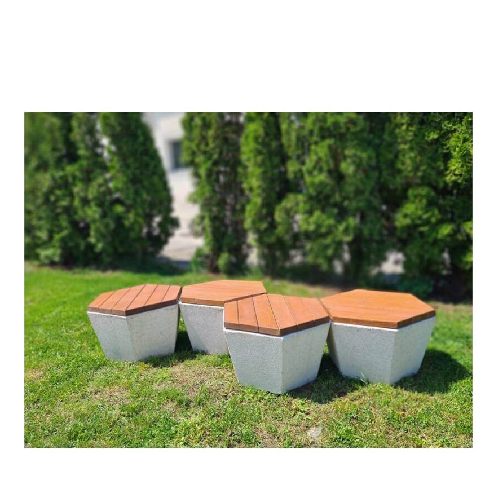 Jardinieră din beton stradală Selina