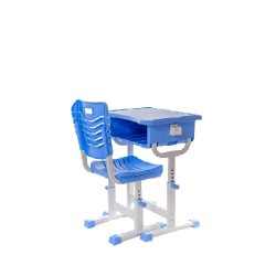 Set bancă școlară individuală și scaun Rena-1