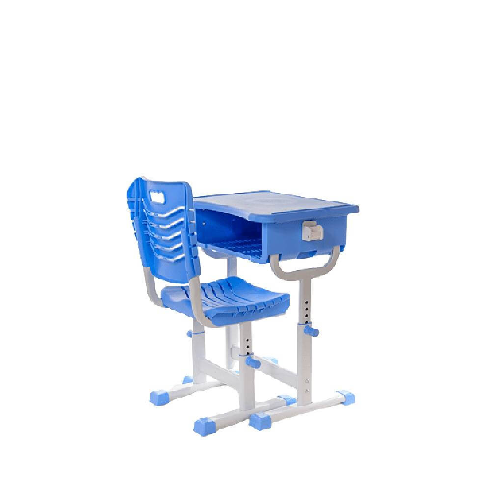 Set bancă școlară individuală și scaun Rena