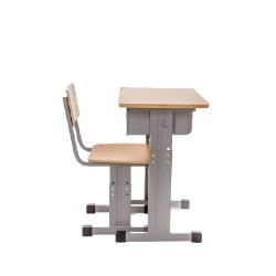 Set bancă școlară individuală și scaun Gloria-3