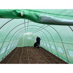 Solar grădină profesional Cortis© 4x8 m + Cadou Ață palisare și 250 clipsuri-15