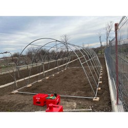 Solar grădină profesional Cortis© 4x8 m + Cadou Ață palisare și 250 clipsuri-16