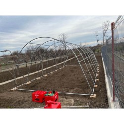 Solar grădină profesional Cortis© 4x8 m + Cadou Vermicompost + Ață-17