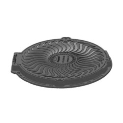 Capac canalizare din compozit Etana rotund, 101,5 cm, B125-1