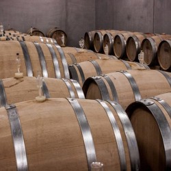 Butoi lemn masiv stejar pentru vin 250 L-5