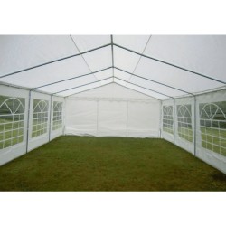 Cort evenimente 3x6 m Delta profesional cu structură metalică 38 mm, prelată UV 500 g / mp-9