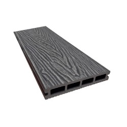 Pardoseală terasă WPC pentru uz casnic Elir 15 x 2,2 x 200 cm, gri antracit-1