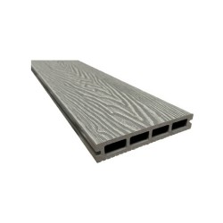 Pardoseală terasă WPC pentru uz casnic Elir 15 x 2,2 x 200 cm, gri deschis-1