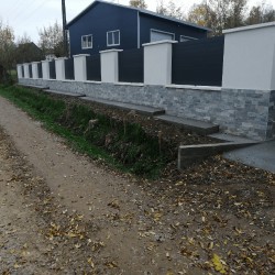 Șipcă gard WPC Nula 10,2x2x200 cm Lucios / Neperiat, Gri-4