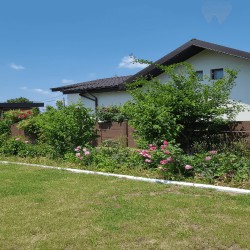Șipcă gard WPC Tara cu rizuri 12 x 2,4 x 200 cm Lucios / Neperiat, Maro închis-3