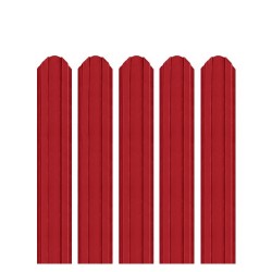 Șipcă metalică Levi 0,45 mm x 9,2 cm Roșu lucios (RAL 3011)-3