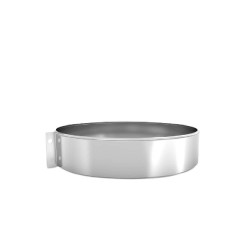 Coș de fum din inox Aden 7 m x 120 mm, suspendat-4