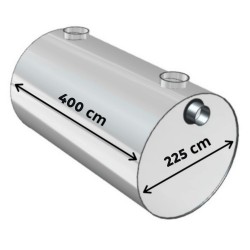 Fosă septică Charan 15000 L 49 - 75 400 cm 225 cm Polipropilenă
