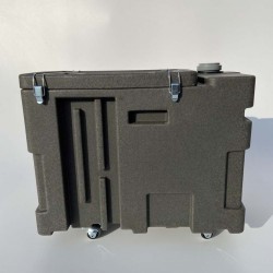 Separator grăsimi sub chiuvetă Felix din polietilenă Antracit 0,5 L/s-2