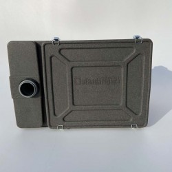 Separator grăsimi sub chiuvetă Felix din polietilenă Antracit 0,5 L/s-3